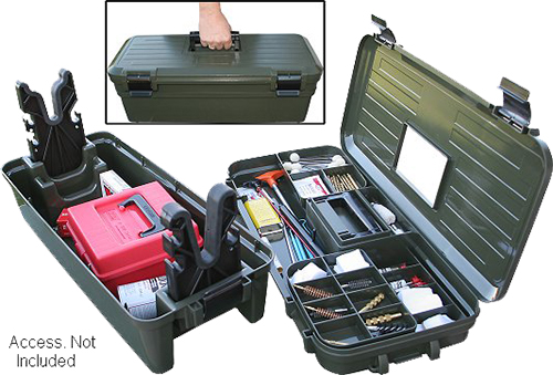 MTM Case-Gard RBMC11 Shooting Range Box Forest Green Plastic 2 MTM Case-Gard RBMC11 Shooting Range Box Forest Green Plastic