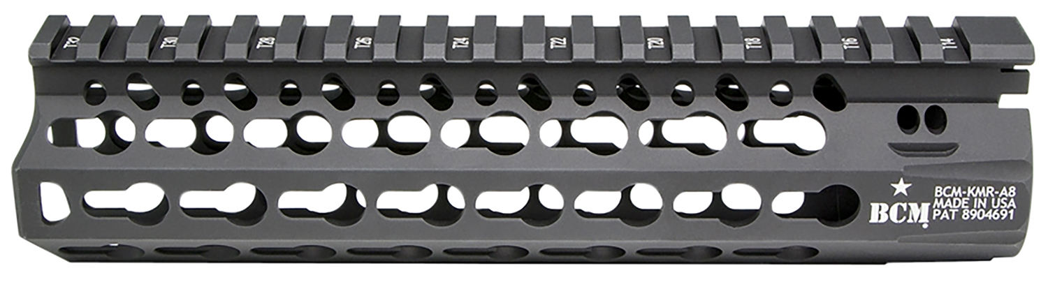 BCM KMRA8556BK KMR Alpha Handguard 8" Keymod Style Made of Aluminum with Black Anodized Finish for AR-15 3 BCM KMRA8556BK KMR Alpha Handguard 8" Keymod Style Made of Aluminum with Black Anodized Finish for AR-15