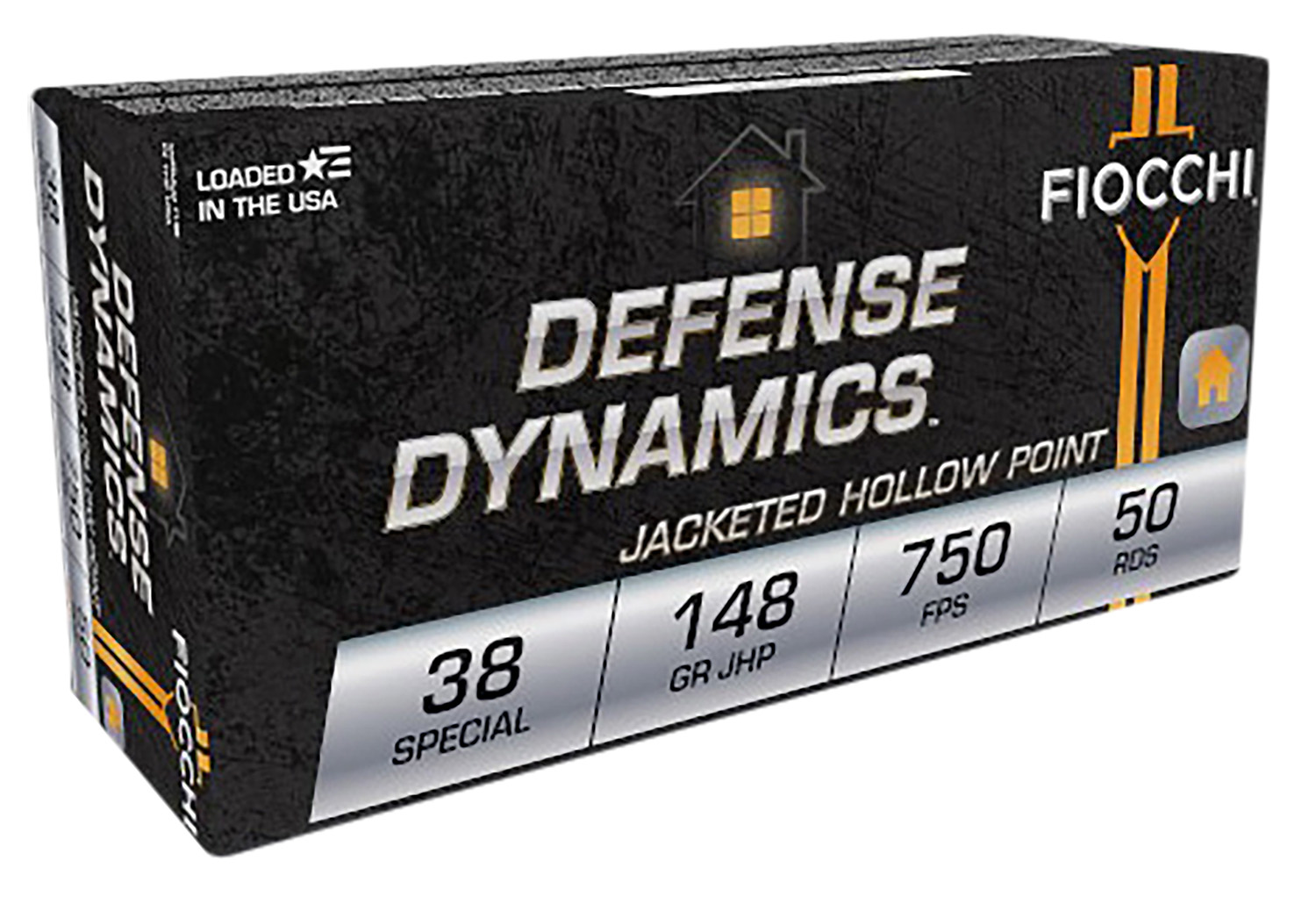 Fiocchi 38E Defense Dynamics 38Special 148gr Jacketed Hollow Point 50 Per Box/20 Case 3 Fiocchi 38E Defense Dynamics 38Special 148gr Jacketed Hollow Point 50 Per Box/20 Case