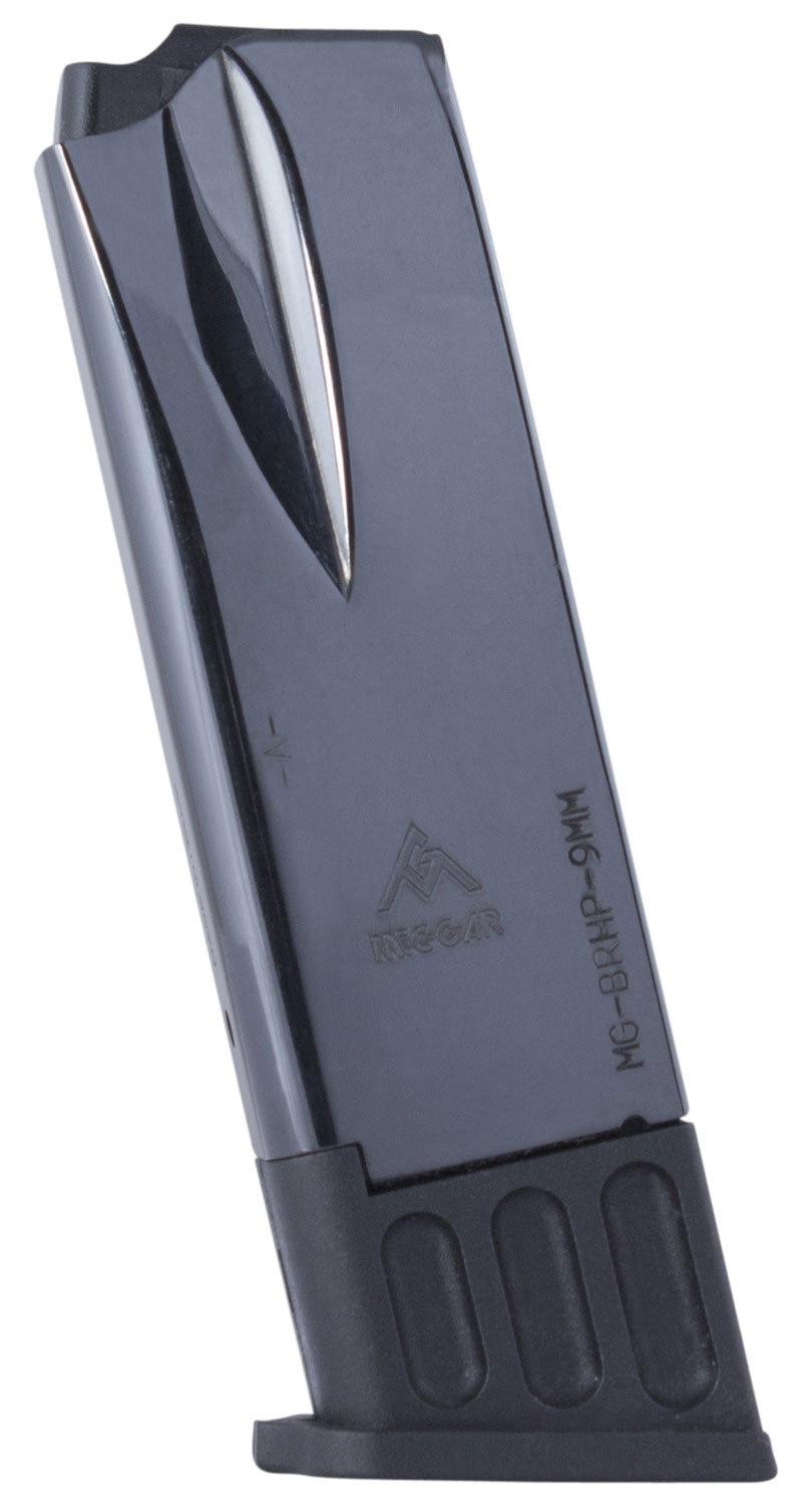 Mec-Gar MGBRHP10B Standard 10rd 9mm Luger Fits Browning Hi-Power/Springfield SA-35 Blued Carbon Steel 3 Mec-Gar MGBRHP10B Standard 10rd 9mm Luger Fits Browning Hi-Power/Springfield SA-35 Blued Carbon Steel
