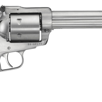 Ruger 0804 Super Blackhawk  Large Frame 44 Rem Mag/44 Special 6rd 7.50" Satin Stainless Steel Barrel, Cylinder & Frame, Hardwood Grip, Transfer Bar Safety, Exposed Hammer