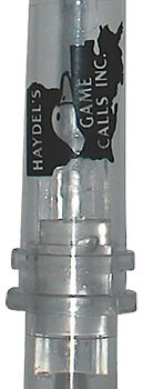 Haydel's Game Calls W81 Wood Duck Squealer Open Call Wood Duck Sounds Attracts Ducks Clear Plastic