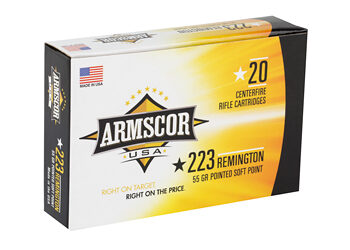 Alternative view of ARMSCOR 223REM 55GR PSP 20/1000