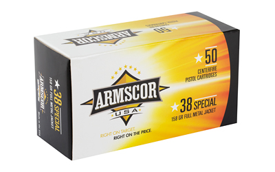 ARMSCOR 38SPL 158GR FMJ 50/1000 4 ARMSCOR 38SPL 158GR FMJ 50/1000 - Image 2