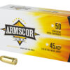ARMSCOR 45ACP 230GR FMJ 50/1000 1 ARMFAC45 12N 1 6