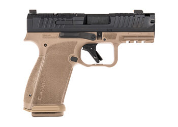 Alternative view of CANIK MC9 PRME 9MM OR 17RD BLK/FDE