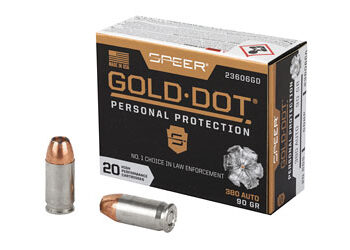 SPR GOLD DOT 380ACP 90GR HP 20/200