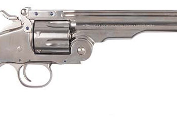 CIM MODEL NO.3 SCHOFIELD & COLT NICKEL 45LC 7