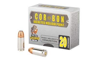CORBON 9MM+P 125GR JHP 20/500 3 CORBON 9MM+P 125GR JHP 20/500
