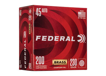 FED CHAMP 45ACP 230GR FMJ 200CT