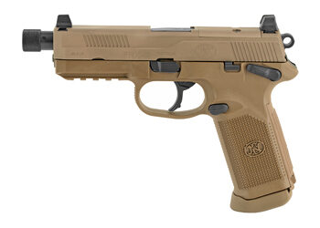 FN FNX-45 TACT 45ACP 5.3" 15RD FDE