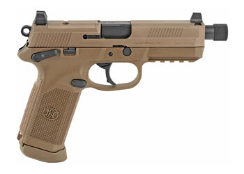 Alternative view of FN FNX-45 TACT 45ACP 5.3" 15RD FDE