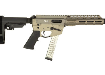 Alternative view of FRD ORD FX9 SBA3 9MM 8" 32RD FDE