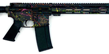 GLFA AR-15 223WYL 16 SS SAVED SPLATTER BLK 30RD