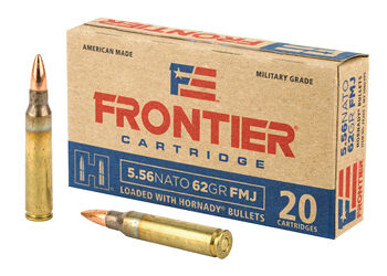 FRONTIER 556NATO 62GR FMJ 20/500