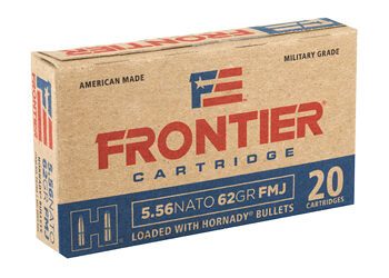egunco 60 Alternative view of FRONTIER 556NATO 62GR FMJ 20/500