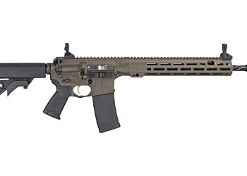 Alternative view of LWRC ICMKII 556NATO 16.1" 30RD BRN