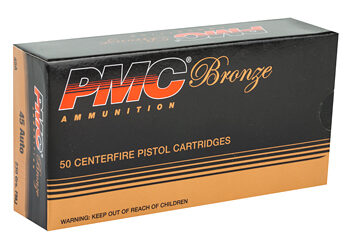 Alternative view of PMC BRNZ 45ACP 230GR FMJ 50/1000