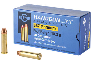 PPU 357MAG FPJ 158GR 50/500