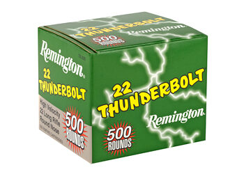 Alternative view of REM THNDRBT 22LR 40GR RN HS 500/5000