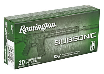 Alternative view of REM 300BLK 220GR SUBSONIC 20/200