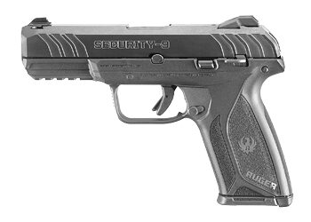 RUGER SEC-9 9MM 4" BLK 15RD