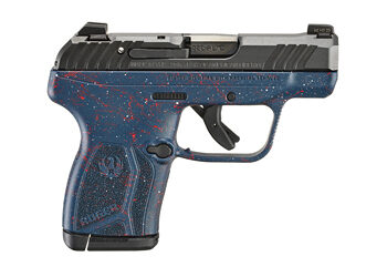 Alternative view of RUGER LCP MAX 250TH ANNV 380ACP BLUE