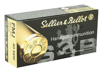Alternative view of S&B 40SW 180GR FMJ 50/1000