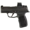 SIG P365X 9MM 3.1" BLK 10RD RXX 1 SG365X 9 BXR3 RXX 10 1