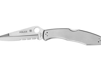 SPYDERCO POLICE STNLS COMBOEDGE