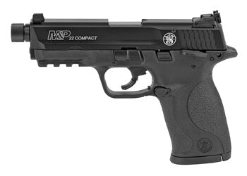 S&W M&P 22LR 3.6" BLK 10RD W/ADPTR