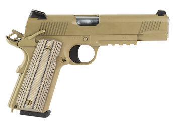 Alternative view of TISAS 1911 B9RDHG 9MM 5" RD FDE