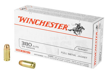 WIN USA 380ACP 95GR FMJ 50/500