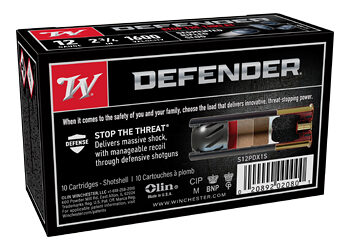 Alternative view of WIN DEFENDER 12GA 2.75" 1OZ 10/100