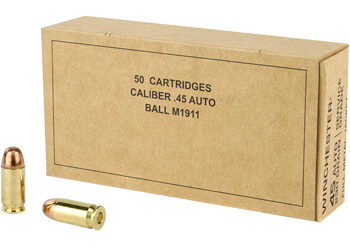 WIN SERVICE GRADE 45ACP 230GR 50/500