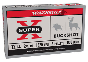 WIN SUPERX 12GA 2.75 00BK 9PEL 5/250