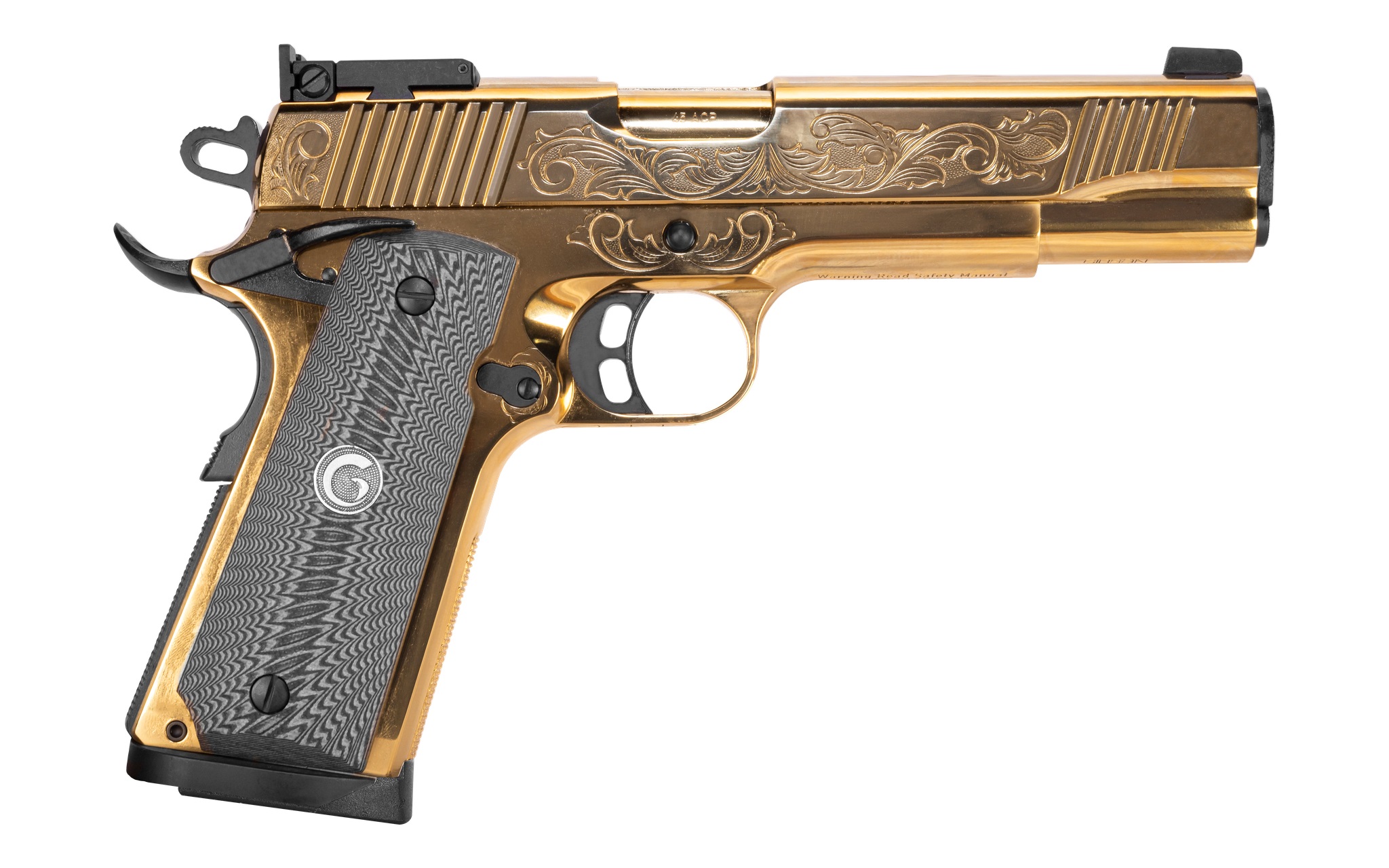 EAA CORP MC1911 MATCH LUX 45ACP GOLD 5" 3 EAA CORP MC1911 MATCH LUX 45ACP GOLD 5"