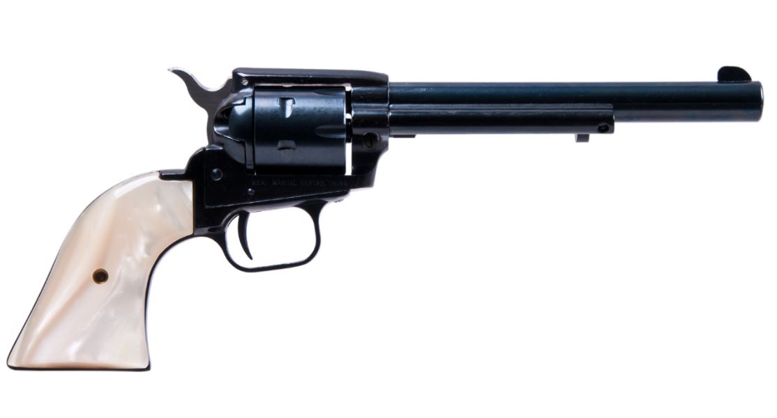 HERITAGE MANUFACTURING 22LR/22M BLUE 6.5" FS PEARL 3 HERITAGE MANUFACTURING 22LR/22M BLUE 6.5" FS PEARL