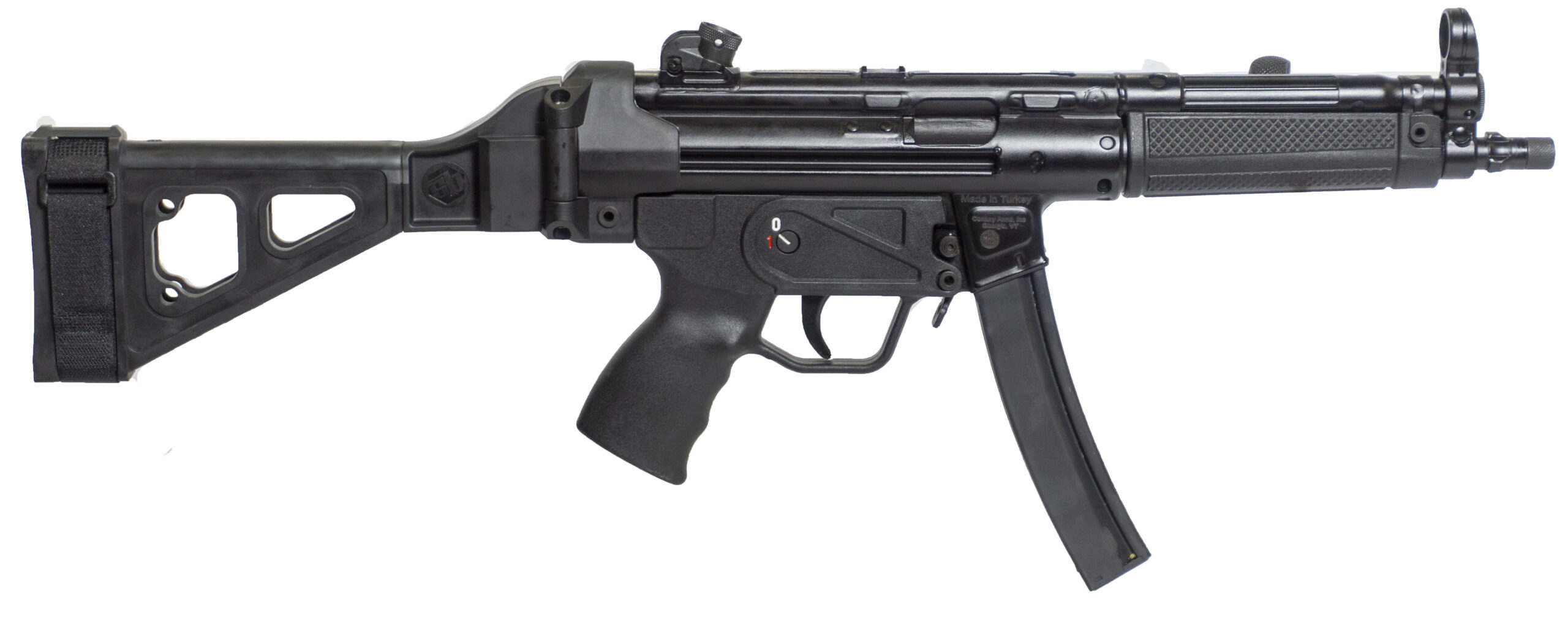 CENTURY ARMS AP5 9MM BLK 8.9" 30+1 BRACE 3 CENTURY ARMS AP5 9MM BLK 8.9" 30+1 BRACE