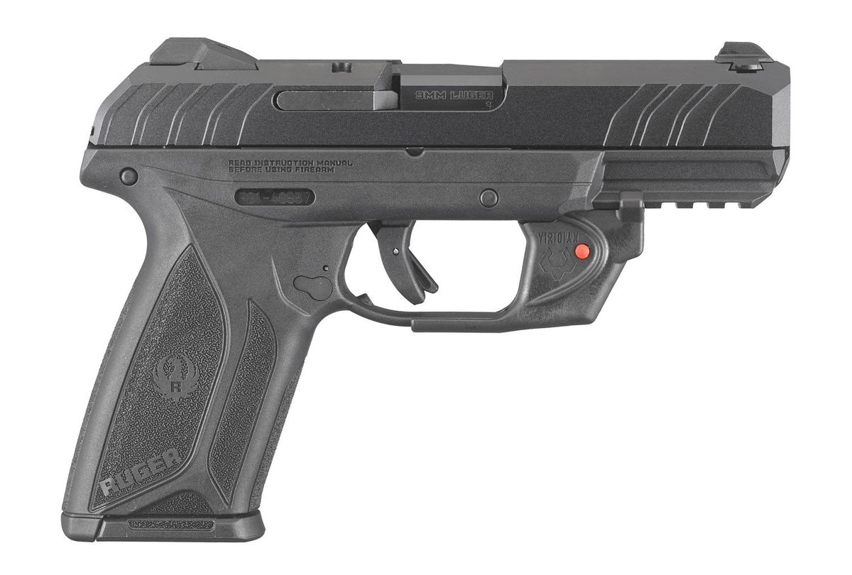 Ruger Security-9 with Viridian Laser 9mm Luger 15rd Magazine 4" Barrel Black 3 Ruger Security-9 with Viridian Laser 9mm Luger 15rd Magazine 4" Barrel Black