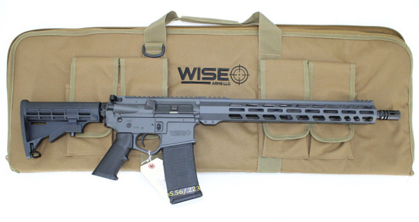 WISE ARMS WA-15B 5.56MM SNIPER GREY 16" 3 WISE ARMS WA-15B 5.56MM SNIPER GREY 16"
