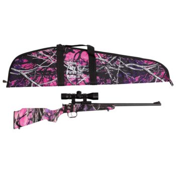 KEYSTONE SPORTING ARMS CRICKETT 22LR BL/MG SCOPE PKG