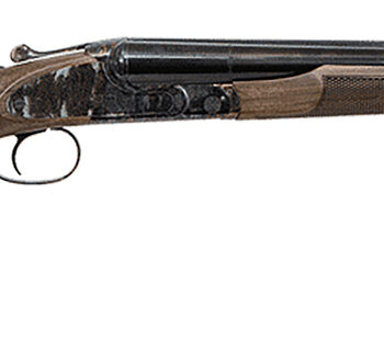 CZ-USA 06417 Sharp-Tail Coach 12 Gauge 3" 2rd 20" Black Hard Chrome Side-by-Side Barrel, Color Case Hardened Metal Finish, Turkish Walnut Stock Includes Fixed Chokes
