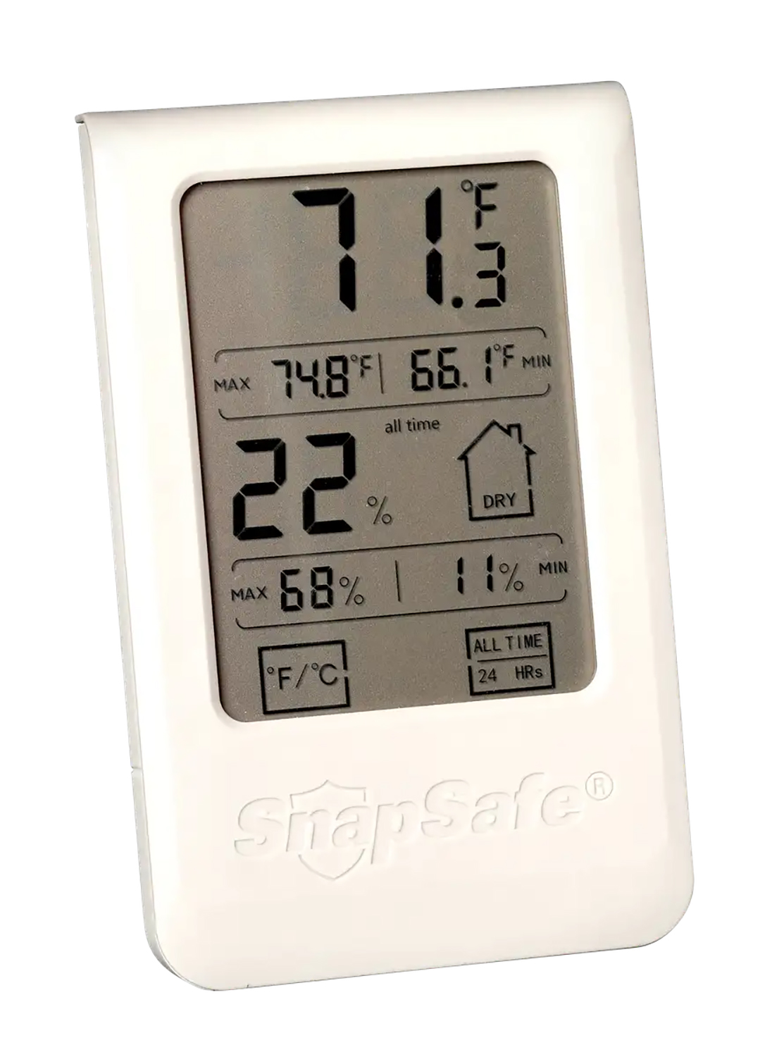 SnapSafe 75909 Gun Safe Hygrometer Gray AAA 3 SnapSafe 75909 Gun Safe Hygrometer Gray AAA