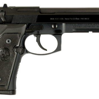 Beretta USA JS92M9A1CA M9A1 *CA Compliant Full Size Frame 9mm Luger 10+1, 4.90" Black Steel Barrel, Black Bruniton Serrated Steel Slide, Black Aluminum Frame w/Picatinny Rail