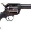 Taylors & Company 555161 Devil Anse 45 Colt (LC) Caliber with 4.75" Blued Finish Barrel, 6rd Capacity Blued Finish Cylinder, Color Case Hardened Finish Steel Frame & Matte Black Wood Grip 2 110594