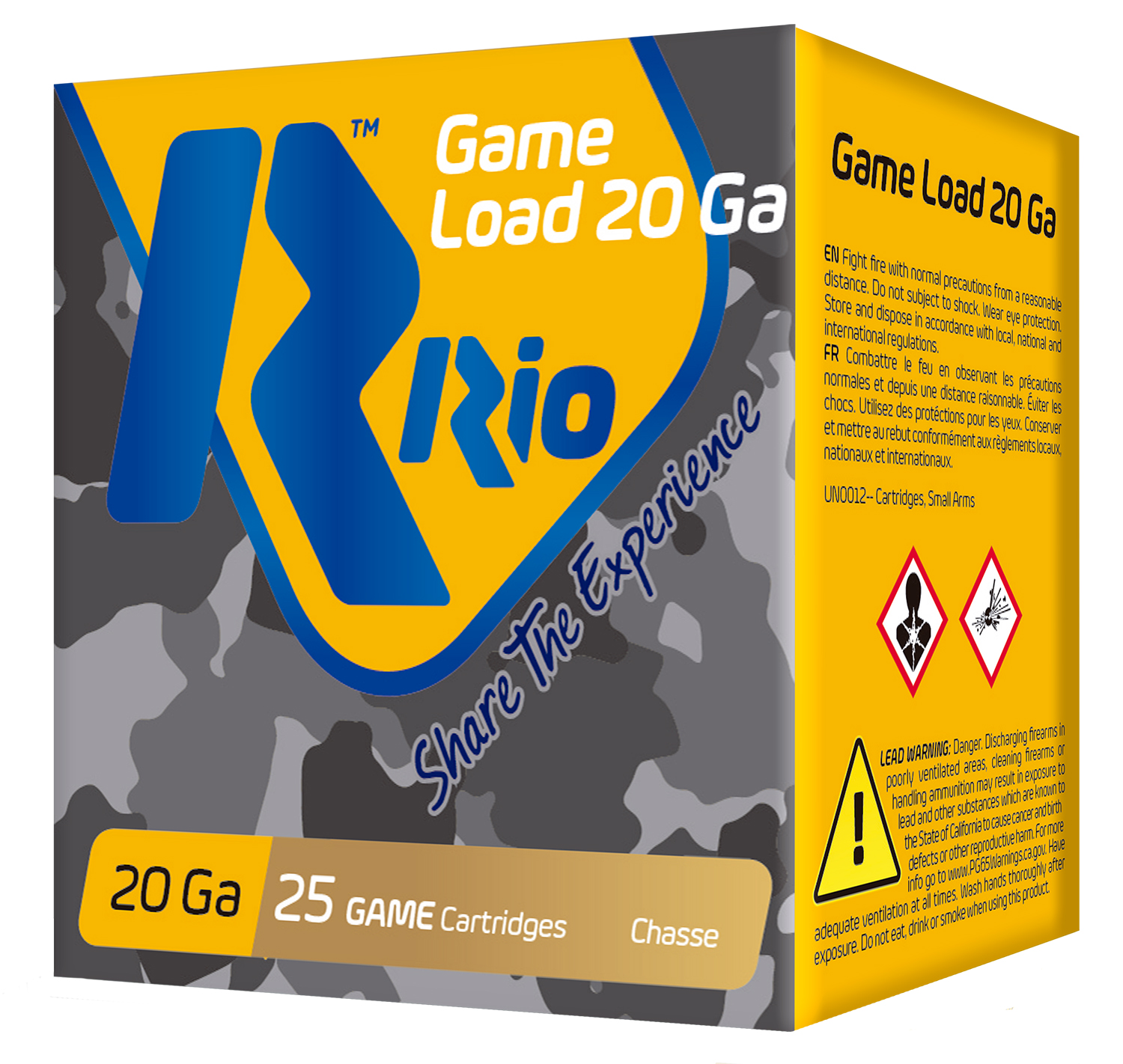 Rio Ammunition RC2075 Game Load 20Gauge 2.75" 1oz 7.5Shot 25 Per Box/10 Case 3 Rio Ammunition RC2075 Game Load 20Gauge 2.75" 1oz 7.5Shot 25 Per Box/10 Case