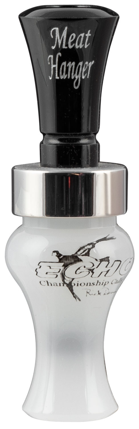 Echo Calls 79010 Meat Hanger Double Reed Mallard Sounds Attracts Ducks Black/Pearl Acrylic 3 Echo Calls 79010 Meat Hanger Double Reed Mallard Sounds Attracts Ducks Black/Pearl Acrylic