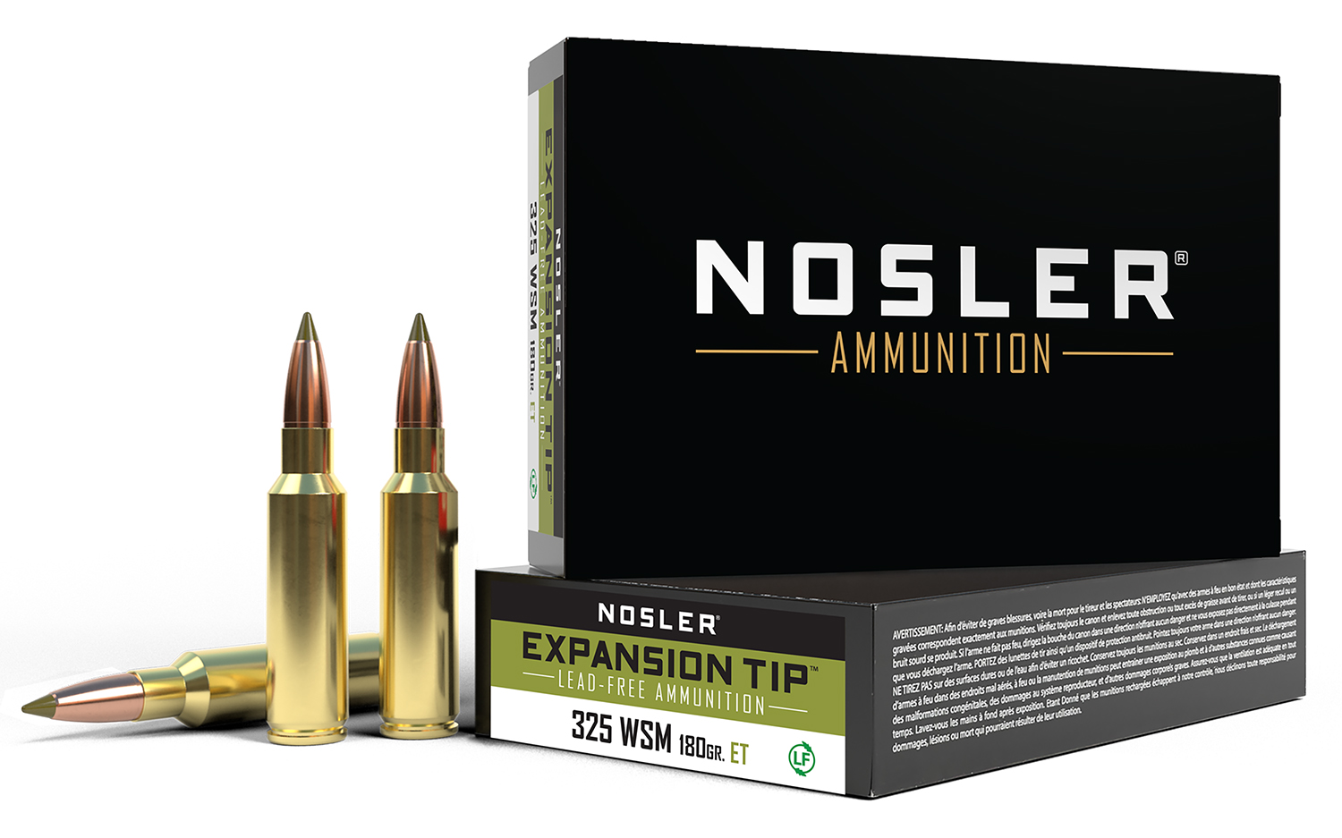 Nosler 40146 E-Tip Lead Free 325WSM 180gr E Tip 20 Per Box/10 Case 2 Nosler 40146 E-Tip Lead Free 325WSM 180gr E Tip 20 Per Box/10 Case
