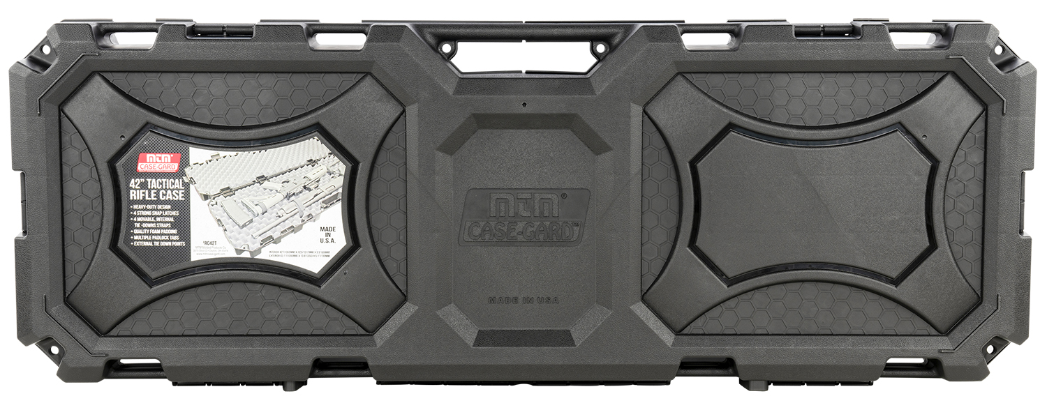 MTM Case-Gard RC42T Tactical Rifle Case 42" Black Holds 2 Rifles 3 MTM Case-Gard RC42T Tactical Rifle Case 42" Black Holds 2 Rifles